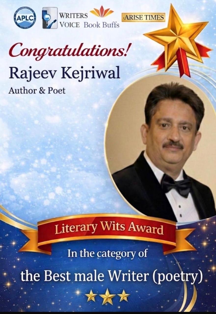 Rajeev Kejriwal Literary Wits Award